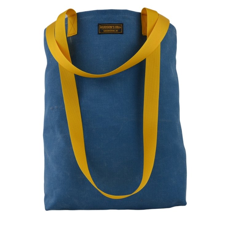 HH Blue Waterproof Canvas Tote - Hudson’s Hill