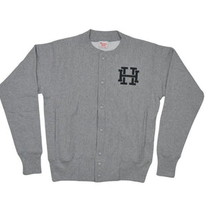 HH Champion Snap Front Sweatshirt - Grey - Hudson’s Hill