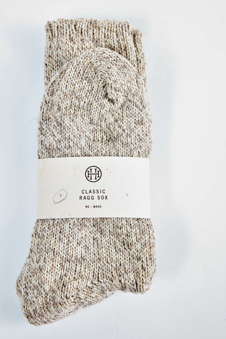 HH Classic Wool Ragg Sox for General Use - Natural - Hudson’s Hill