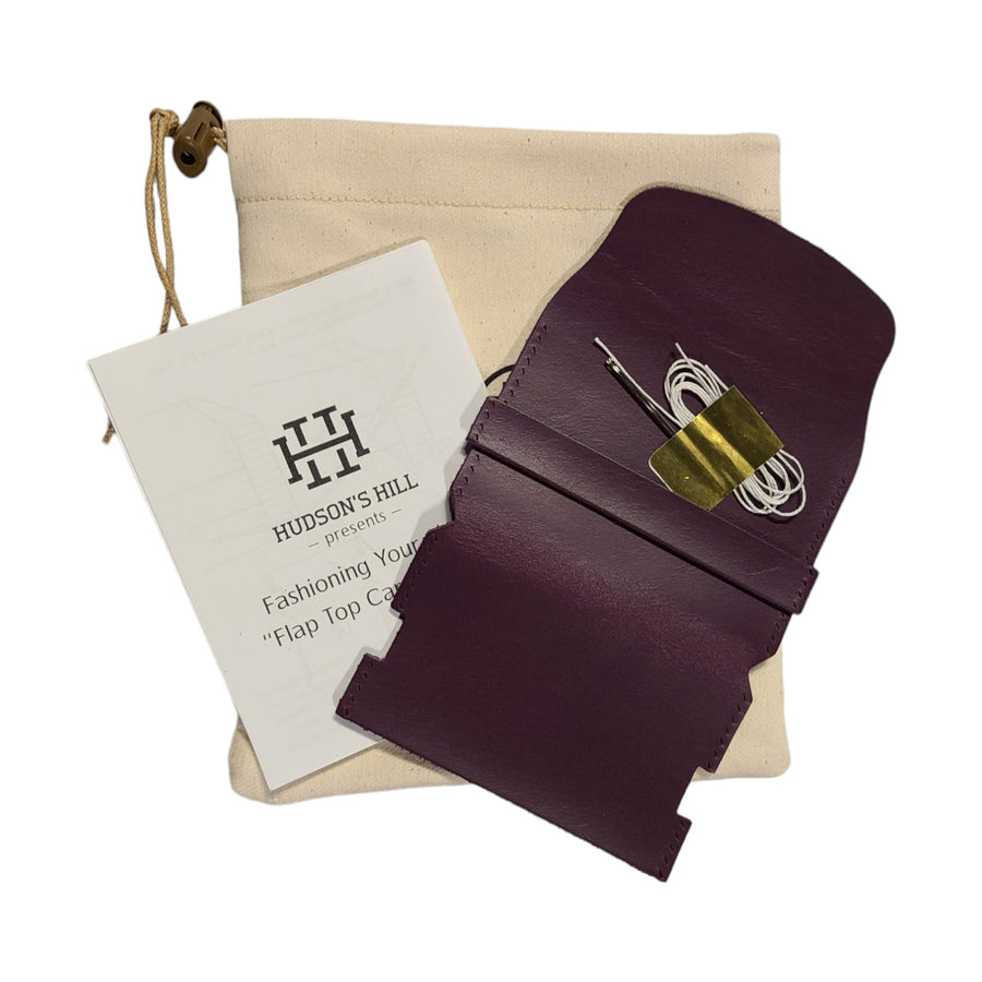 HH DIY Kit - Leather Flap Wallet - Hudson’s Hill