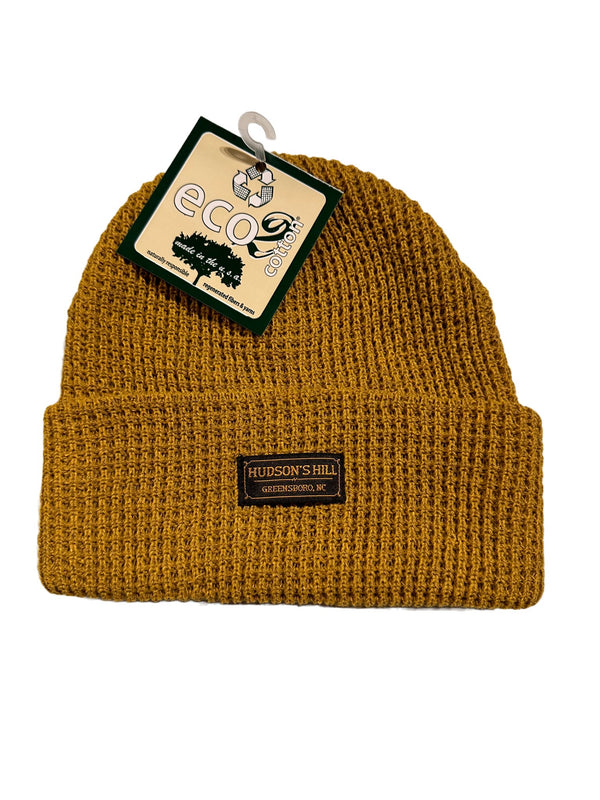 HH Eco-Cotton Waffle Knit Watch Cap - Hudson’s Hill