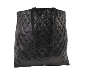 HH Leather Quilted Tote Bag - Hudson’s Hill