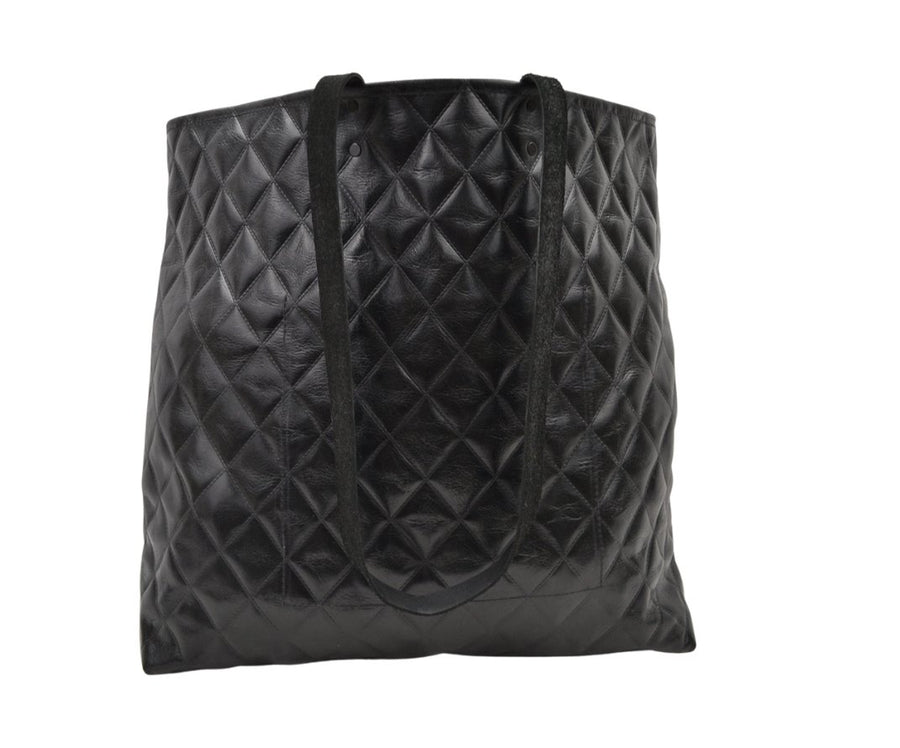 Buy Ravaiyaa - Attitude is everything Patchwork Quilted Tote Bag Women  Reversible Shoulder Bag Cotton Carry Bag Multipurpose Tote Bags (Black) at  Amazon.in