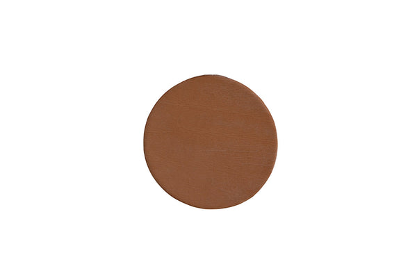 HH Leather Round Coaster Set Of 4 - Hudson’s Hill