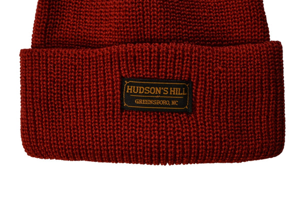 HH Wool Watch Cap -- Narrow Gauge Crown - Hudson’s Hill