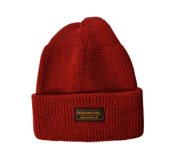 HH Wool Watch Cap -- Narrow Gauge Crown - Hudson’s Hill