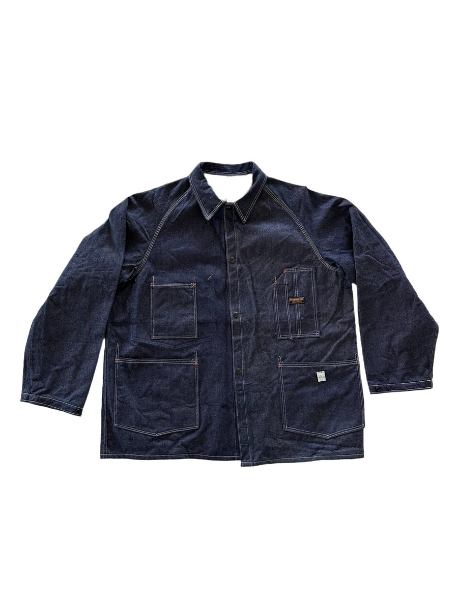 Hudson Overall Company Raglan Sleeve Chore Coat -- Standard Denim - Hudson’s Hill