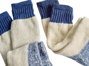 Indigo Boot Socks - Hudson’s Hill