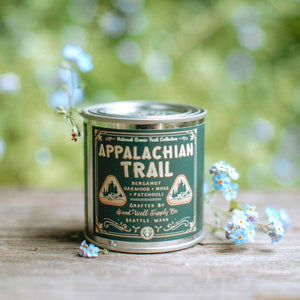 National Scenic Trails Candle - bergamot, oakwood, moss - Hudson’s Hill