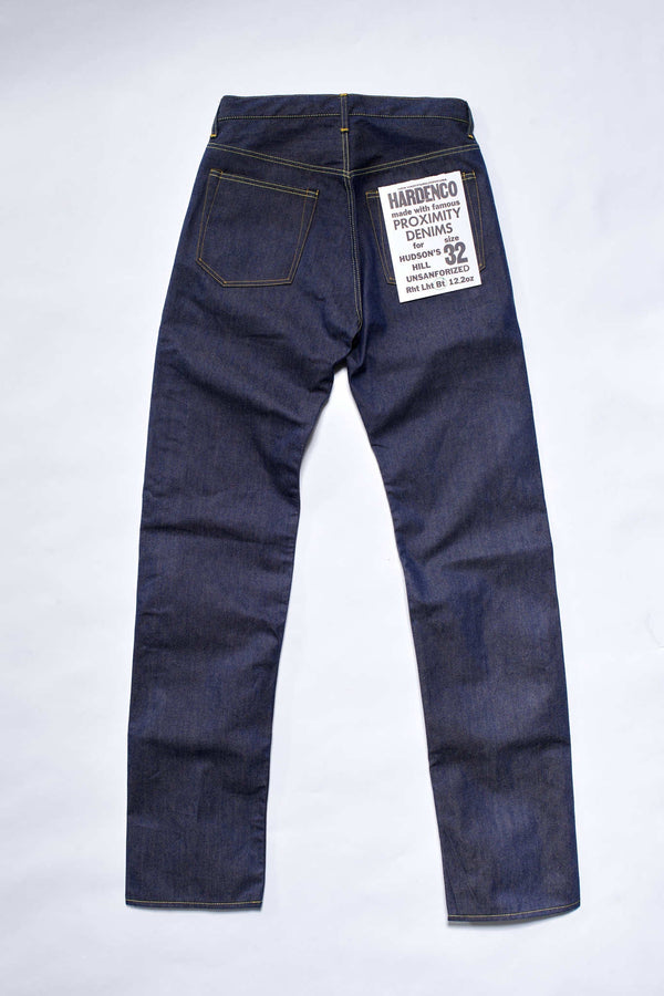 Proximity Denims x HARDENCO x HH 5-Pocket Jean -- Broken Twill (BT) - Hudson’s Hill