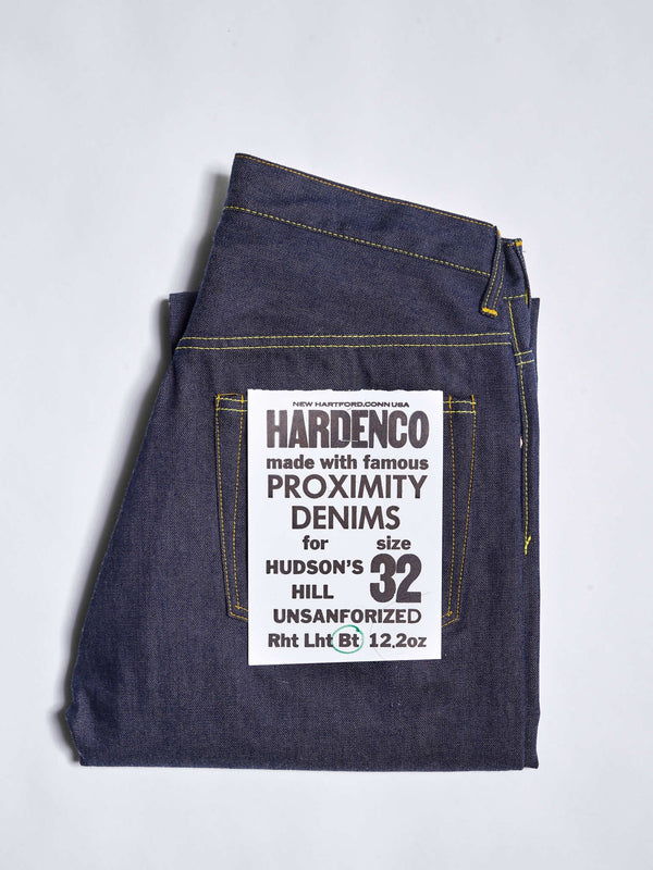 Proximity Denims x HARDENCO x HH 5-Pocket Jean -- Broken Twill (BT) - Hudson’s Hill