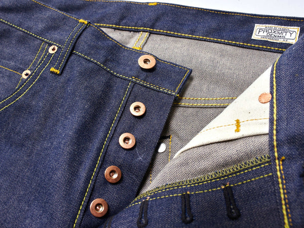 Proximity Denims x HARDENCO x HH 5-Pocket Jean -- Broken Twill (BT) - Hudson’s Hill