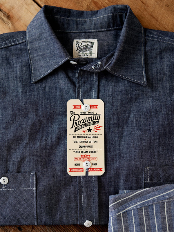 Proximity Mfg. Chambray Shirt - Hudson’s Hill