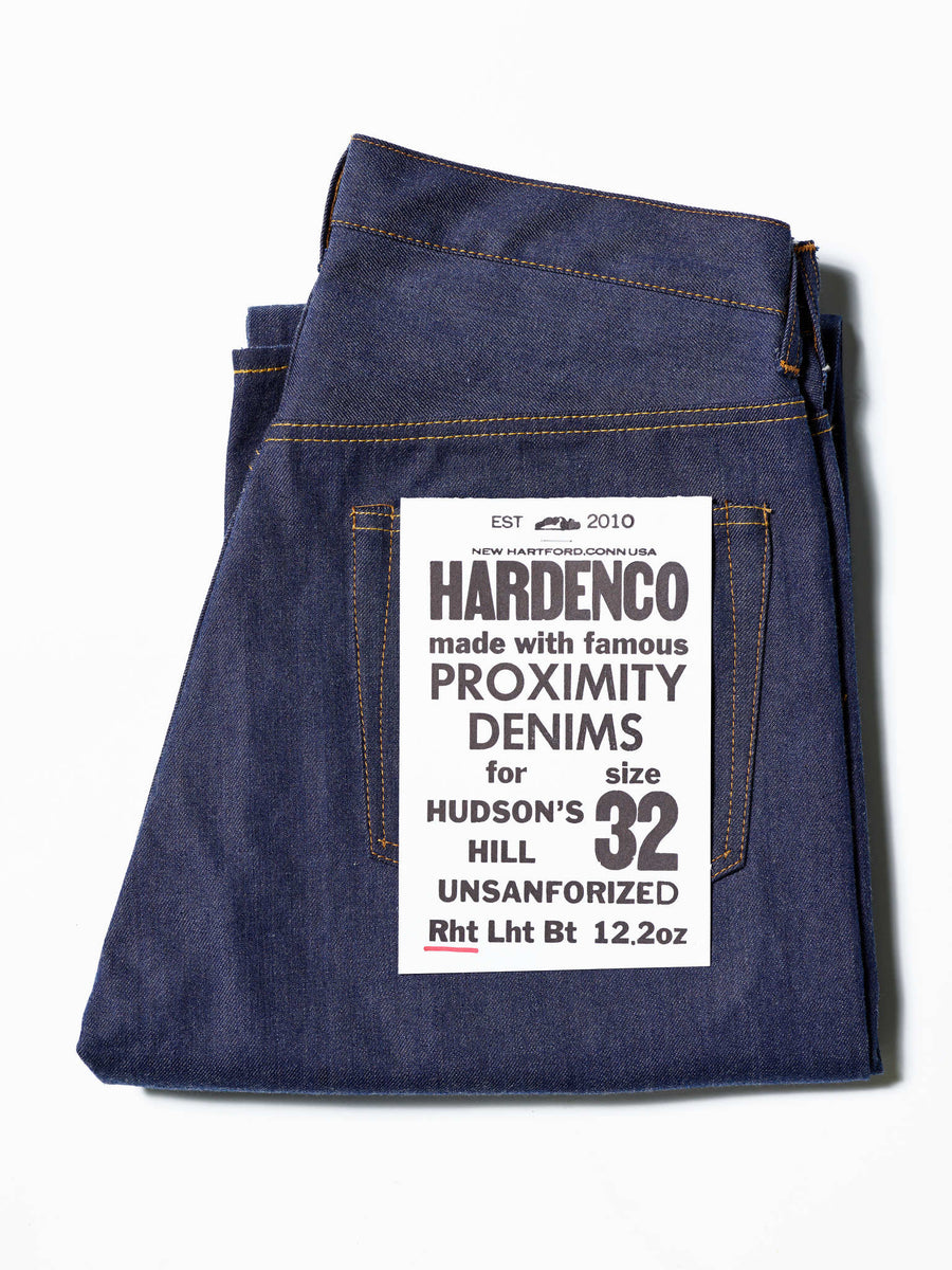 Proximity Denims x HARDENCO x HH 5-Pocket Jean -- Right Hand Twill (RHT ...
