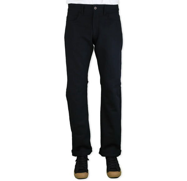 Railcar Fine Goods -- Rebels Black Canvas Straight Leg - Hudson’s Hill