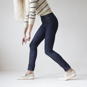 Raleigh Denim - Women's Haywood Raw Indigo - Hudson’s Hill