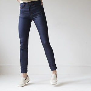 Raleigh Denim - Women's Haywood Raw Indigo - Hudson’s Hill