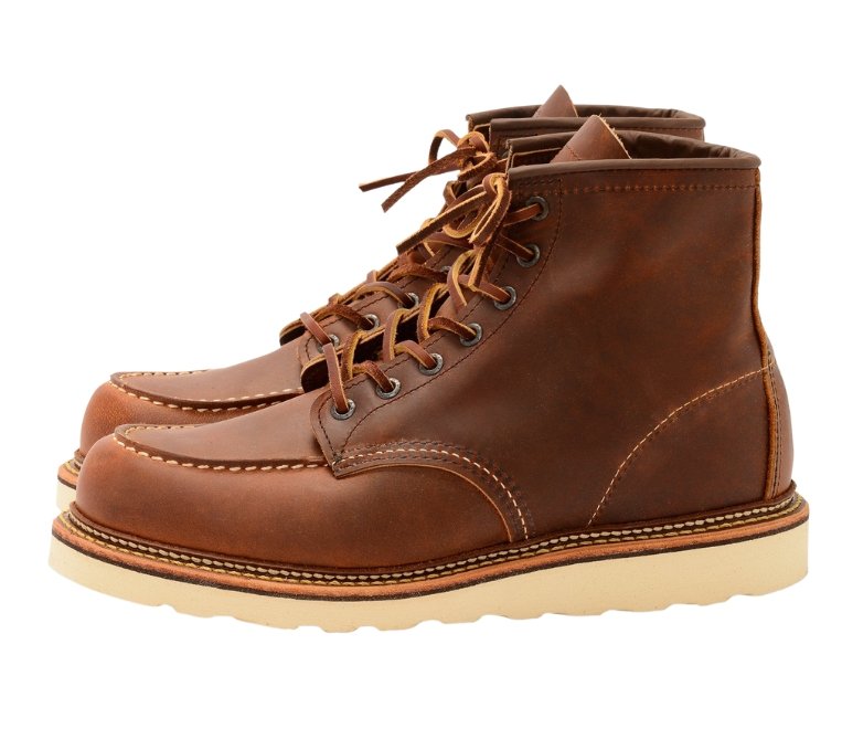 Red Wing Boots - 1907 Classic Moc Copper Men's - Hudson’s Hill