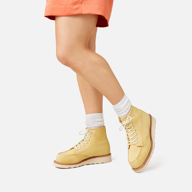 Red Wing Boots -- 3423 Butter Abilene Leather 6