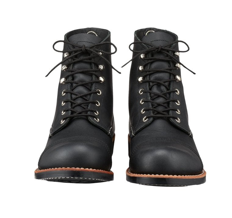 Red Wing Boots 8084 Iron Ranger Black Men's Hudson's Hill