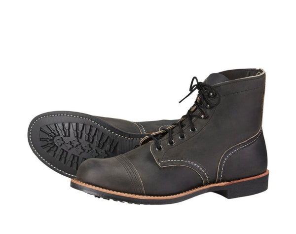 靴 Red wing 8086 Red Wing Boots - 8086 Iron Ranger Charcoal Men's - Hudson's Hill