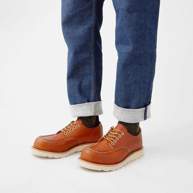 Red Wing Moc Toe With Jeans Red Wing Boots -- 8092 Shop Moc Oxford