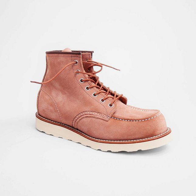 Red Wing Boots -- 8208 Classic Moc Dusty Rose Abilene 6