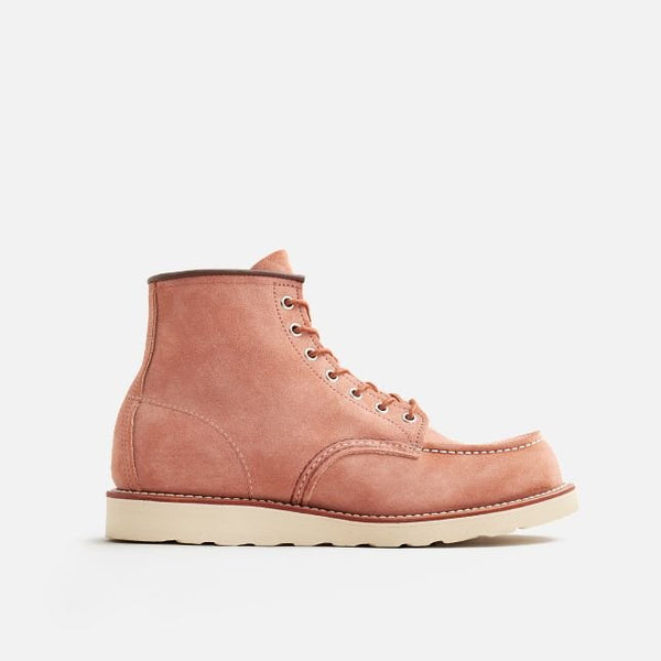 Red Wing Boots - 8208 Classic Moc Dusty Rose Abilene 6" Men's - Hudson’s Hill