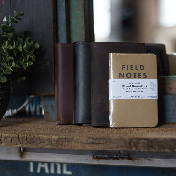 Rustico Field Notes Leather Notebook - Hudson’s Hill