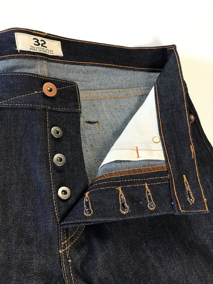 Tellason Jeans, Made in USA, Selvage Cone Denim