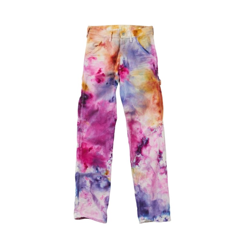 Tie Dyed 1960's Stonecutter Carpenter Jeans - Hudson’s Hill