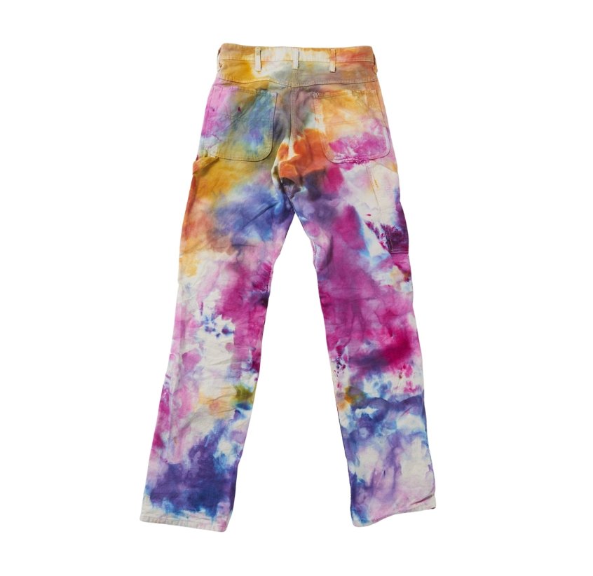 Tie Dyed 1960's Stonecutter Carpenter Jeans - Hudson’s Hill