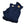 Wool Fingerless Gloves- Dark Navy & Rinsed Indigo Denim - Hudson’s Hill