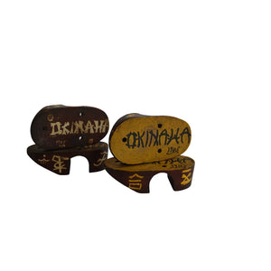 WWII Era Wooden Souvenir Geta Sandals - Hudson’s Hill